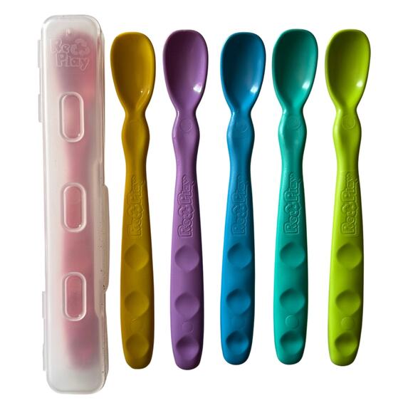 Re-Play Infant Spoons - Colorwheel - 6pk NEW - Picture 1 of 3